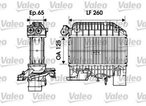 Valeo 817698 - Chladič plniaceho vzduchu -