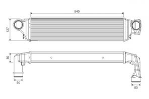 Valeo 817874 - Chladič plniaceho vzduchu -