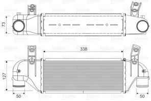 Valeo 817888 - Chladič plniaceho vzduchu -