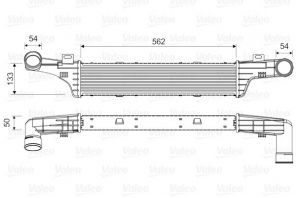 Valeo 817905 - Chladič plniaceho vzduchu -