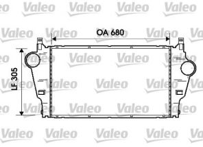 Valeo 817926 - Chladič plniaceho vzduchu -