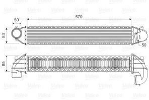 Valeo 817936 - Chladič plniaceho vzduchu -