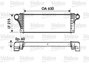 Valeo 817941 - Chladič plniaceho vzduchu -