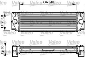 Valeo 817994 - Chladič plniaceho vzduchu -