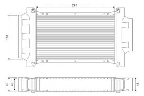 Valeo 818713 - Chladič plniaceho vzduchu -