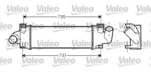 Valeo 818717 - Chladič plniaceho vzduchu -