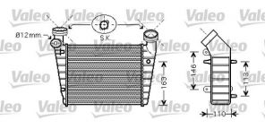 Valeo 818720 - Chladič plniaceho vzduchu -