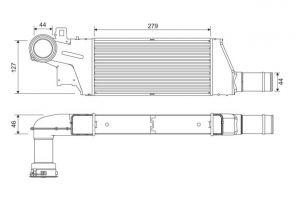 Valeo 818809 - Chladič plniaceho vzduchu -