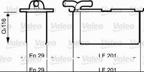 Valeo 818838 - Chladič plniaceho vzduchu -