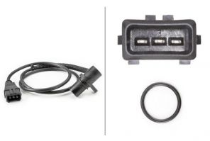 Hella 6PU 009 163-831 - Snímač generátor impulzov, kľukový hriadeľ -