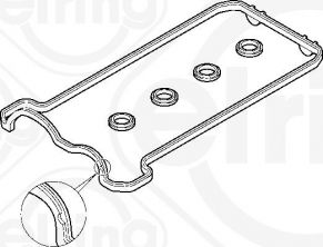 Elring 475.860 - Tesnenie pod veko ventilov -
