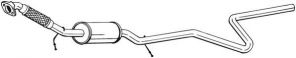 Bosal 288-027 - Stredný tlmič -