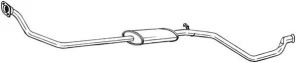 Bosal 292-719 - Predný tlmič