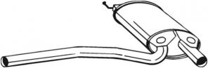 Bosal 105-165 - Stredný tlmič