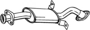 Bosal 177-257 - Predný tlmič -
