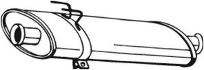 Bosal 200-269 - Stredný tlmič -