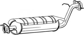 Bosal 211-381 - Stredný tlmič -