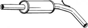 Bosal 227-469 - Stredný tlmič -