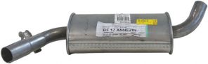 Bosal 233-407 - Stredný tlmič -