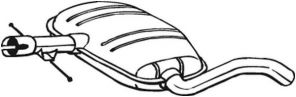 Bosal 233-703 - Stredný tlmič -