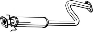 Bosal 278-111 - Stredný tlmič