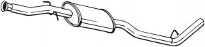 Bosal 279-701 - Stredný tlmič