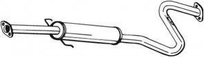 Bosal 281-215 - Stredný tlmič