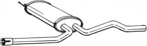 Bosal 282-351 - Stredný tlmič