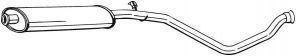 Bosal 282-693 - Stredný tlmič