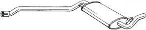 Bosal 283-015 - Stredný tlmič
