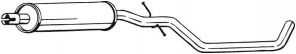 Bosal 283-655 - Stredný tlmič -