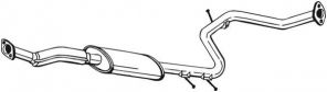 Bosal 283-767 - Stredný tlmič