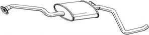 Bosal 285-987 - Stredný tlmič -