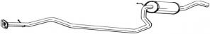 Bosal 286-323 - Stredný tlmič -