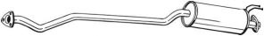 Bosal 286-395 - Stredný tlmič -