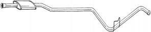 Bosal 287-159 - Stredný tlmič -
