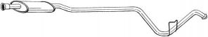 Bosal 287-163 - Stredný tlmič -