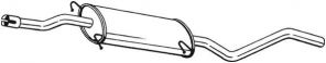 Bosal 287-433 - Stredný tlmič -
