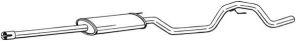 Bosal 292-039 - Stredný tlmič -