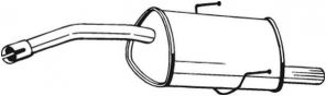 Bosal 100-327 - Zadný tlmič -
