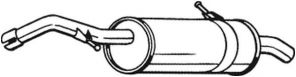 Bosal 135-117 - Zadný tlmič -