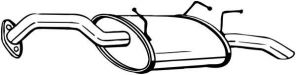 Bosal 145-105 - Zadný tlmič