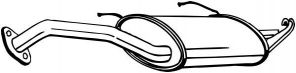 Bosal 145-389 - Zadný tlmič -