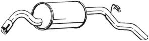 Bosal 154-051 - Zadný tlmič -