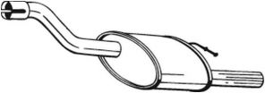 Bosal 154-379 - Zadný tlmič