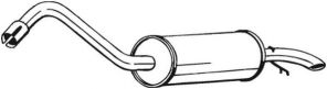 Bosal 154-977 - Zadný tlmič -