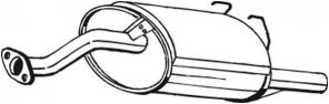 Bosal 163-729 - Zadný tlmič -