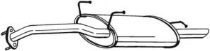 Bosal 165-259 - Zadný tlmič -