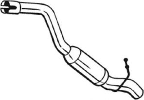 Bosal 171-219 - Zadný tlmič -