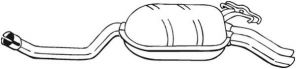 Bosal 175-339 - Zadný tlmič -